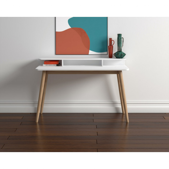 Farsta writing desk (white)